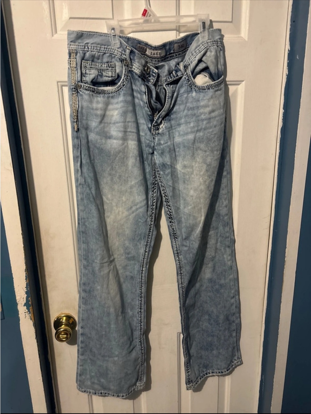 BKE Light Blue Flare Jeans
